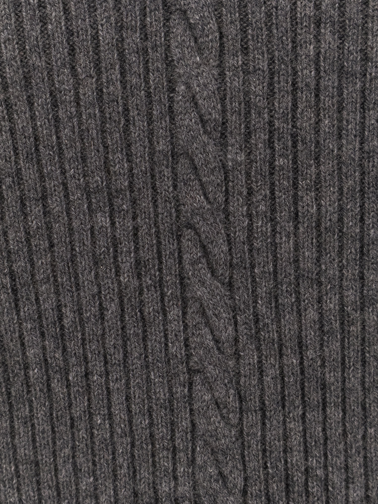 Enfants Riches Deprimes Cachemere Vest With Destroyed Effect In Gray