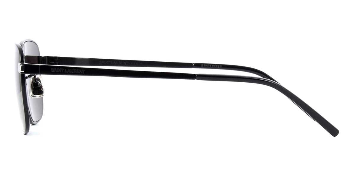 Saint Laurent Sl529 Square-frame Sunglasses In Gray
