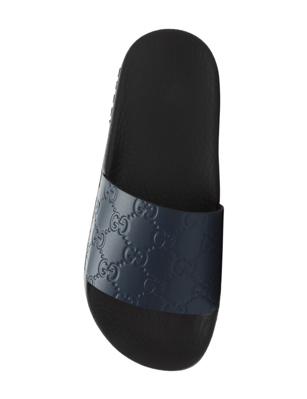 Gucci Logo Embossed Cold Drag In Black