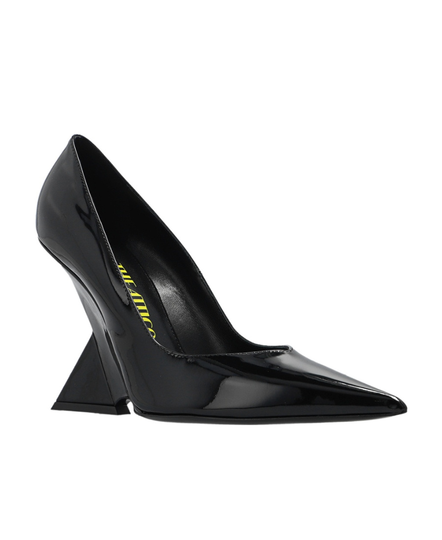 Attico Cheope 105mm Pointed-toe Pumps In Black