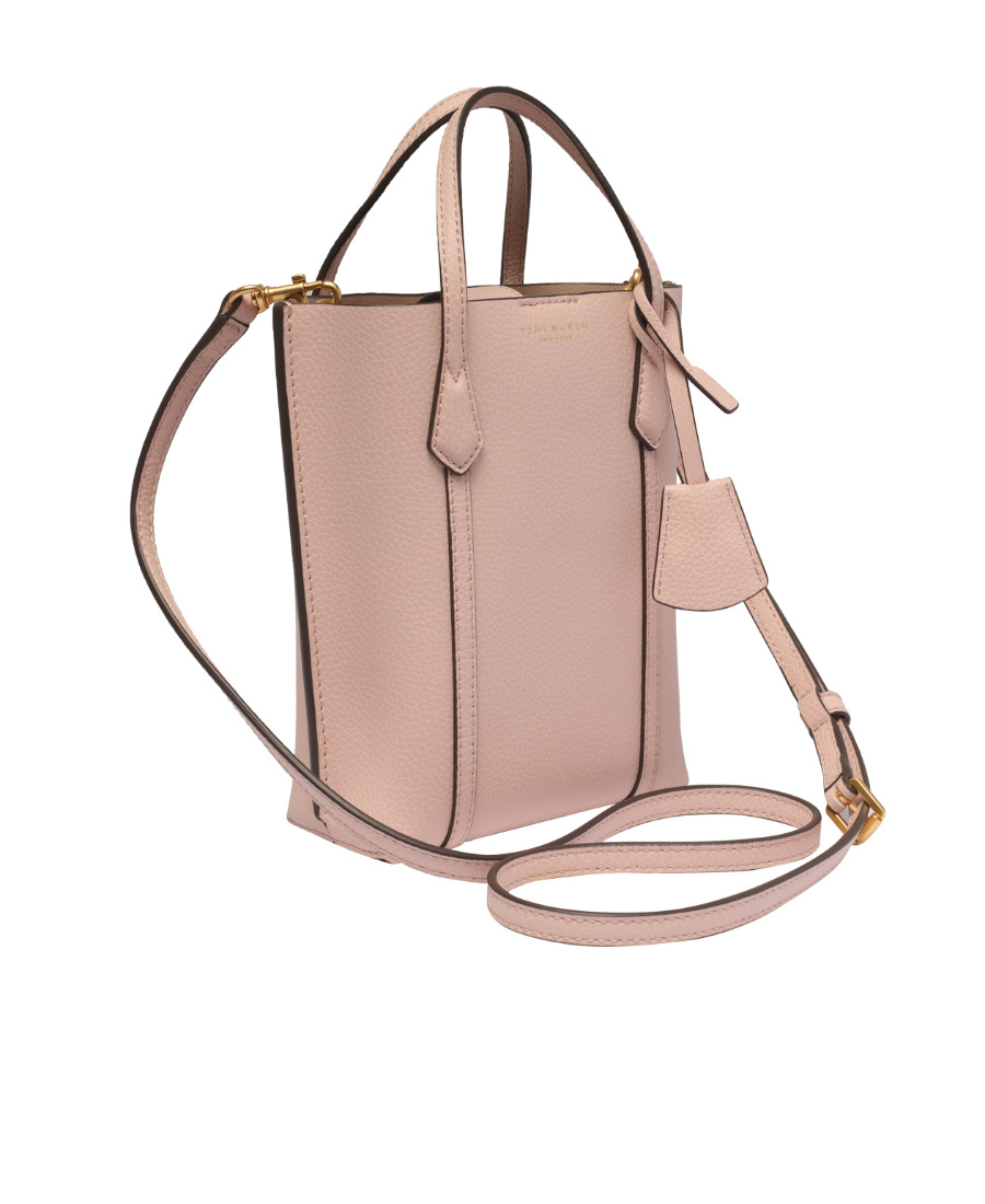 Tory Burch Mini Perry Tote Bag In Nude