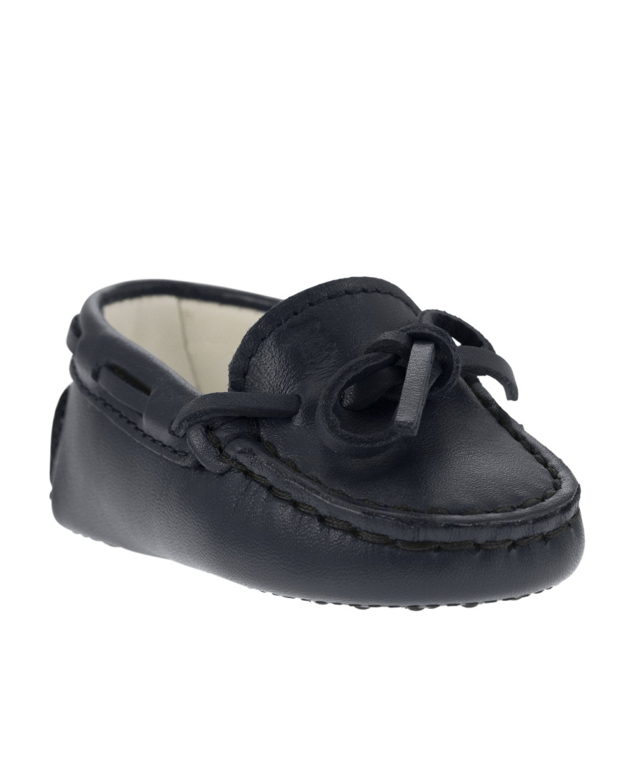 Tod's Round-headed Casual Shoes In Black