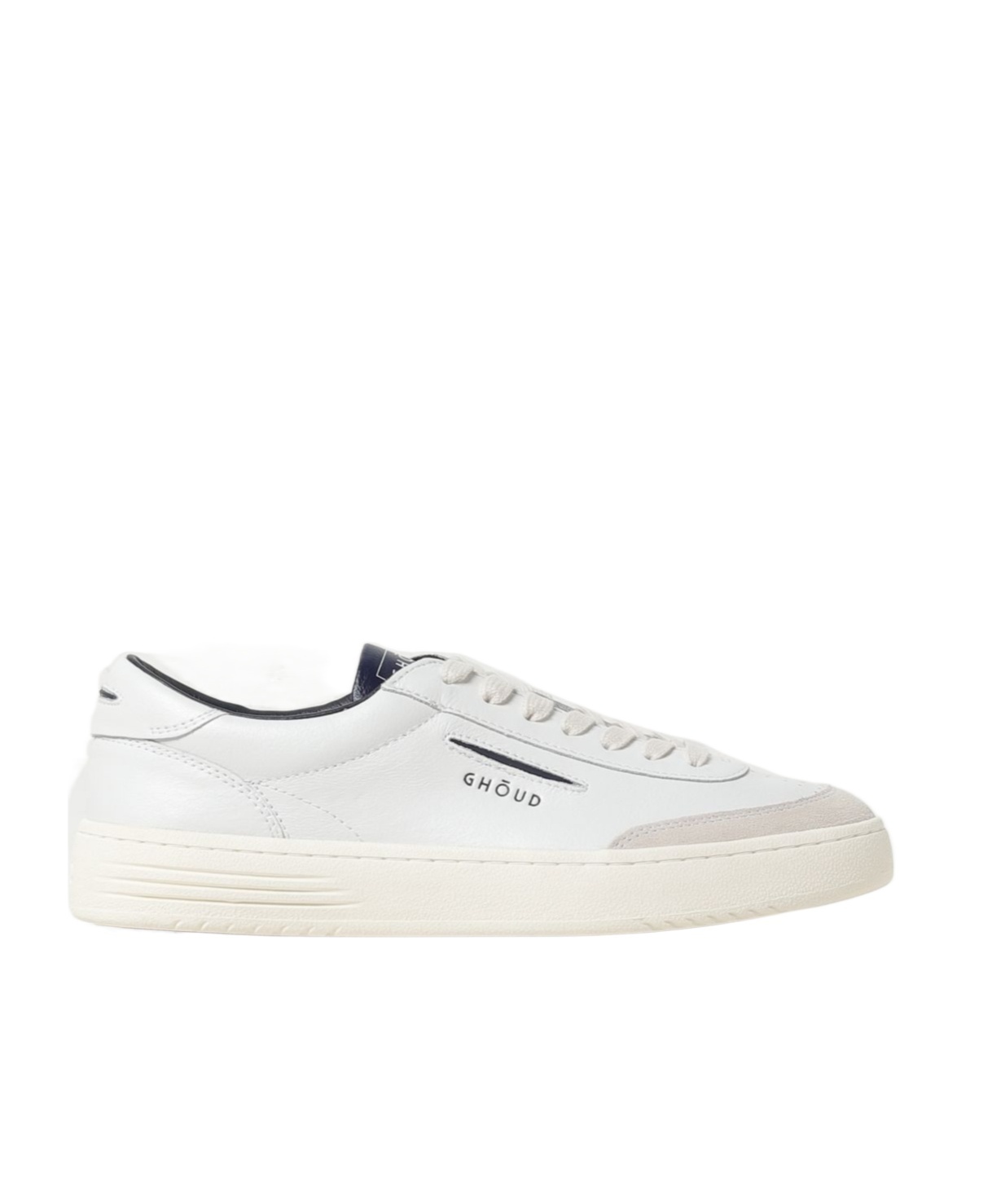 Ghoud Lace Up Sneakers In White
