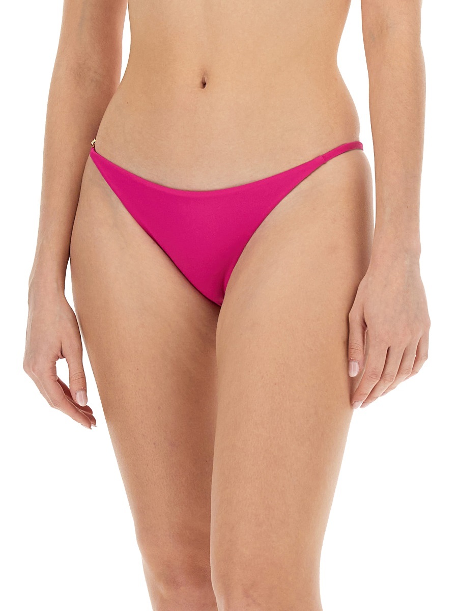 Versace "medusa '95" Bikini Bottom In Pink