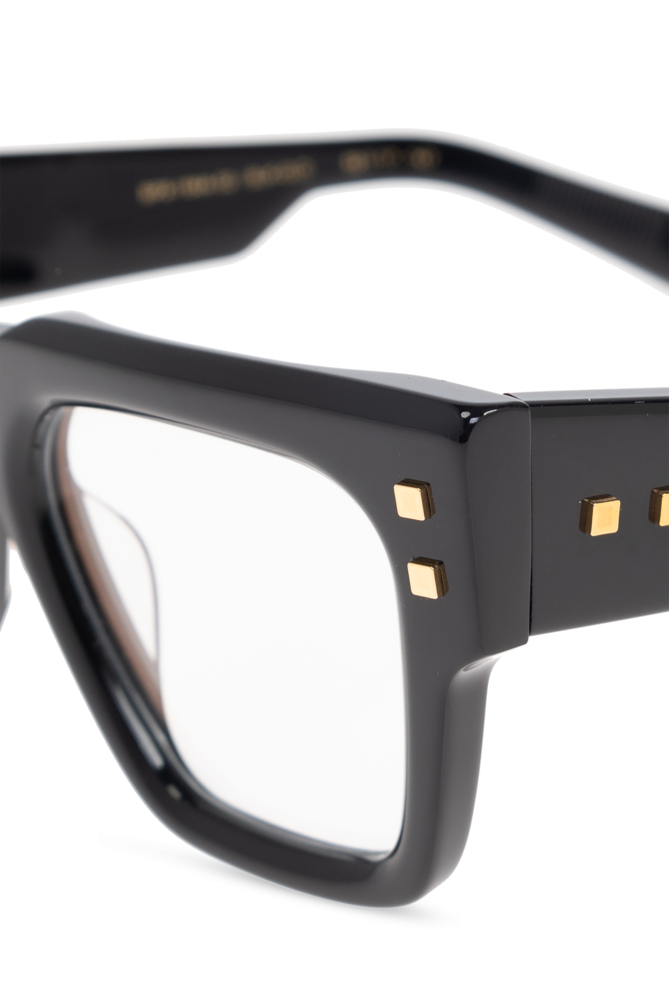 BALMAIN BALMAIN EYEWEAR SQUARE FRAME GLASSES 