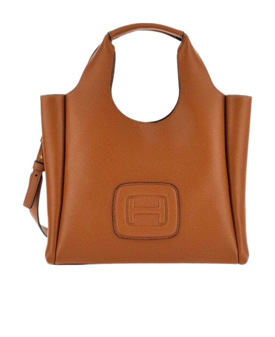 HOGAN MEDIUM H-BAG LOGO-EMBOSSED TOTE BAG 