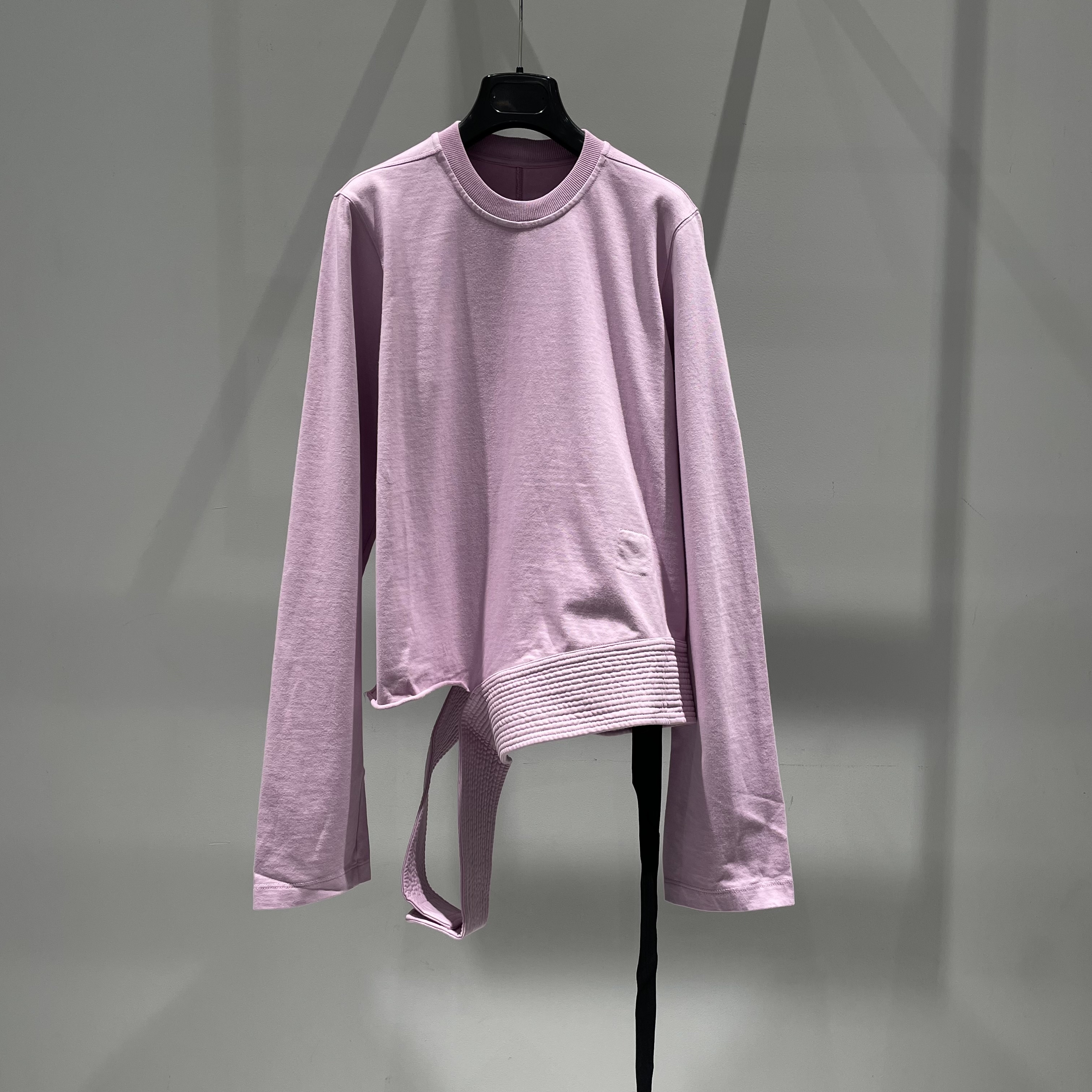 Rick Owens Drkshdw Damage Effect Sweater In Pink