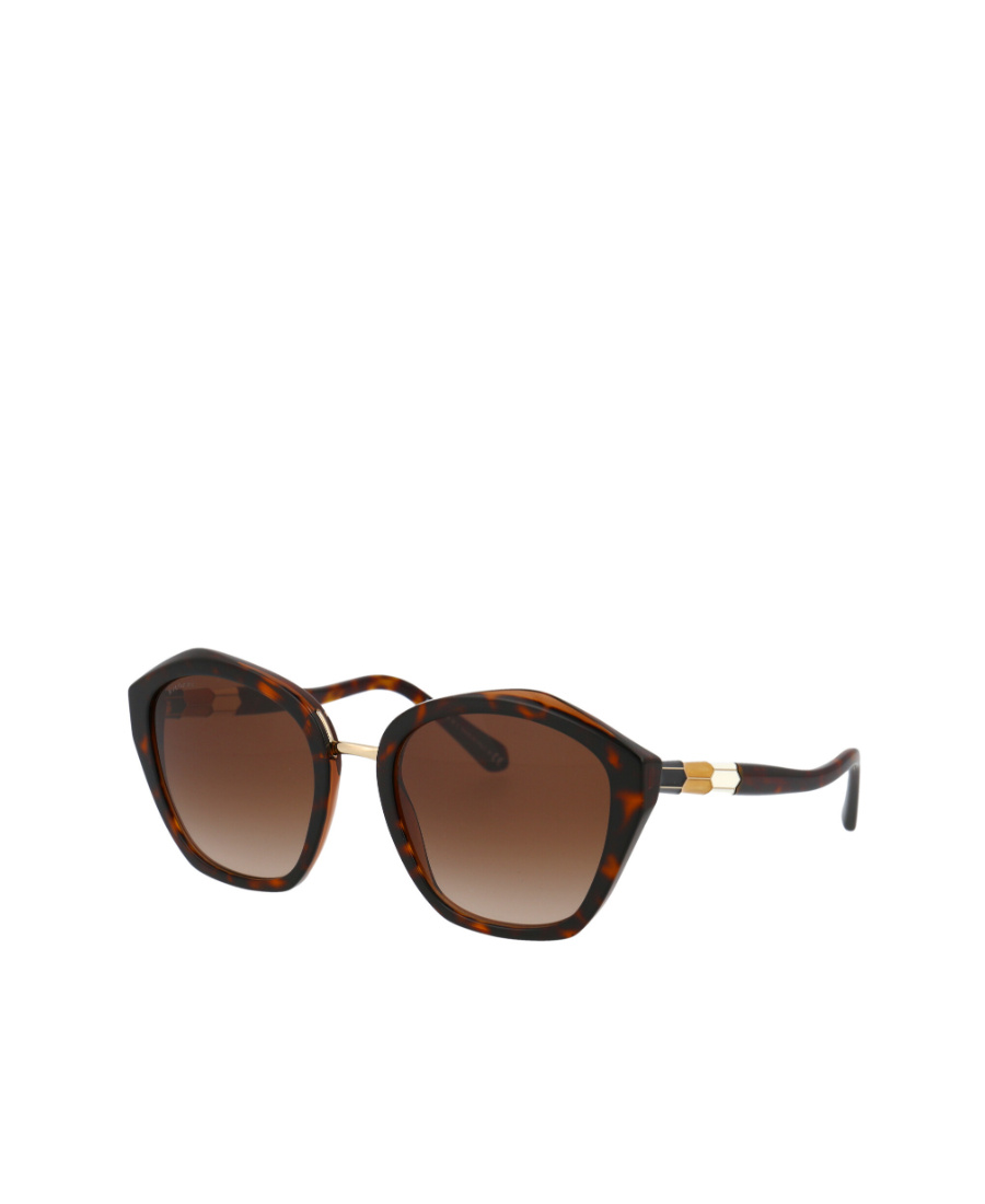 Bvlgari Oversized-frame Tortoiseshell Sunglasses In Brown