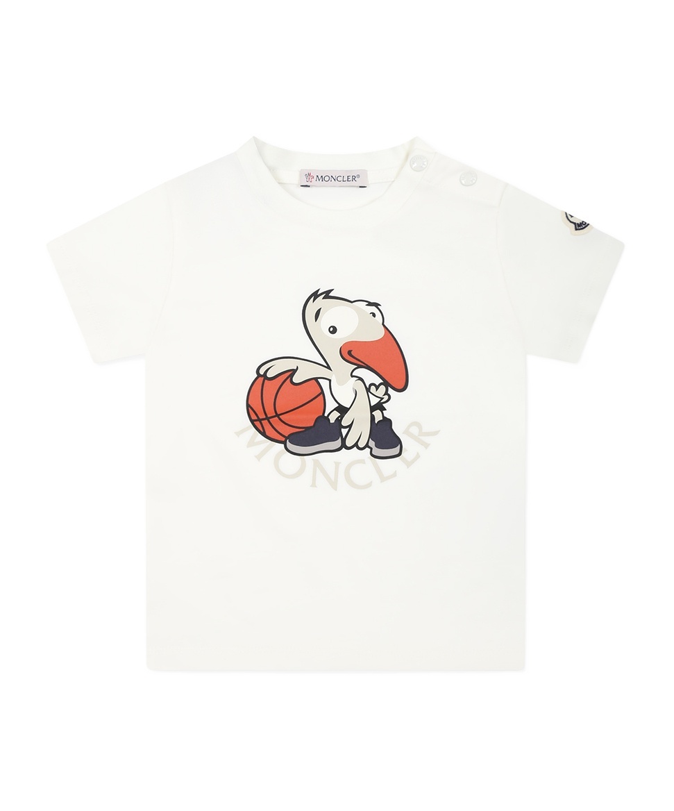 Moncler Short-sleeved T-shirt In White