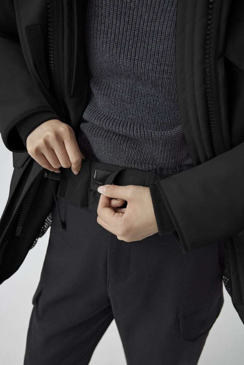Canada Goose Expedition Parker Down Jacket In Black