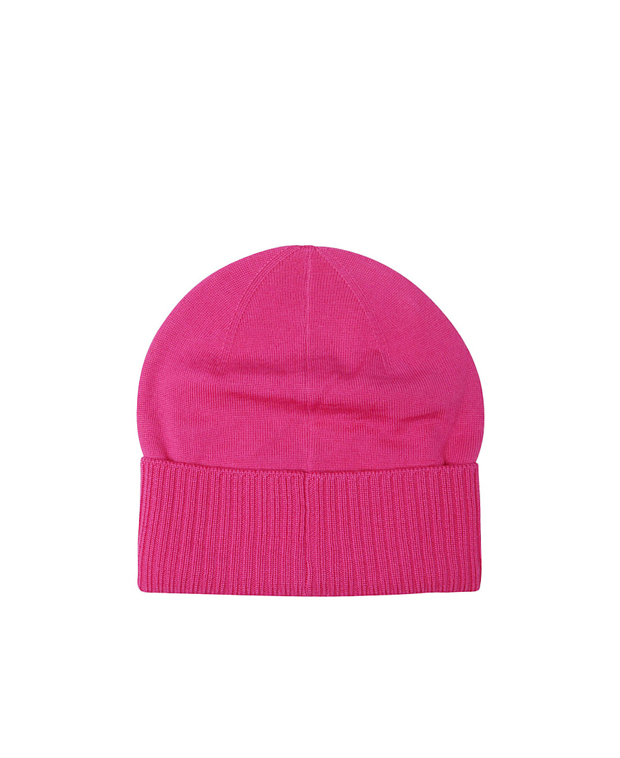 Givenchy Logo-motif Knitted Beanie In Pink