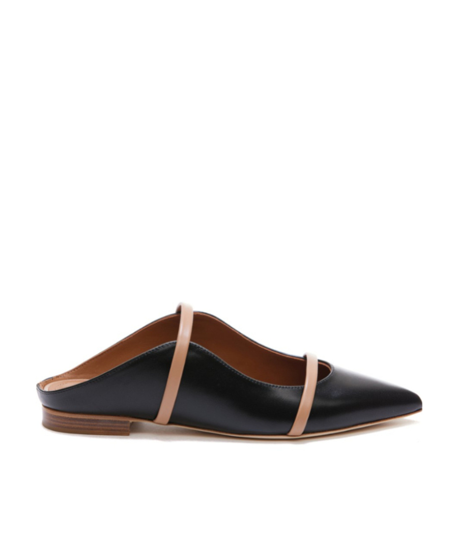 Malone Souliers Maureen 20mm Pointed-toe Mules In Black