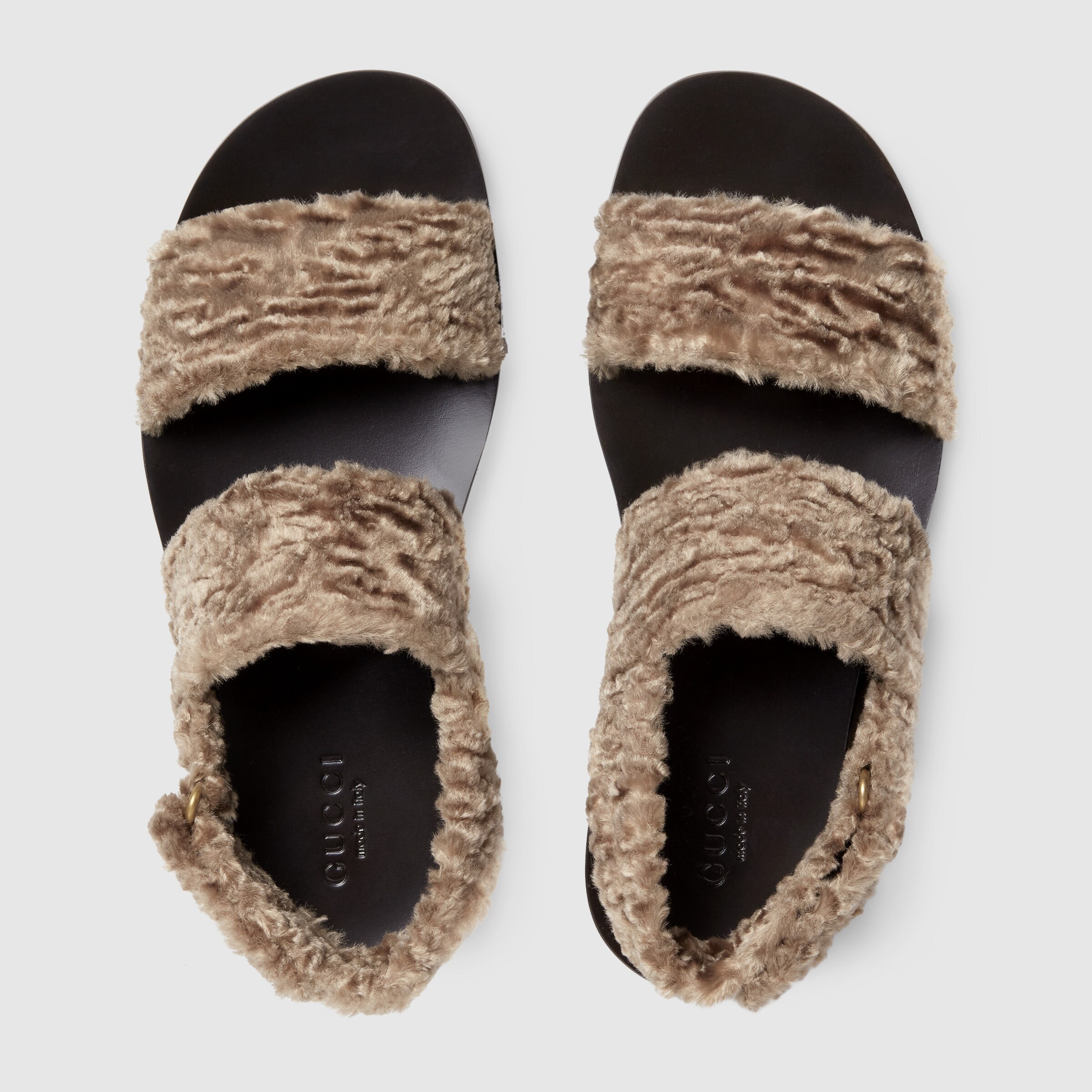 Gucci 2015 Re-edition Series Sandals In Brown