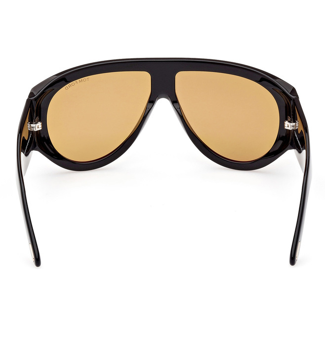 Tom Ford Eyewear Pilot Frame Sunglasses In Black