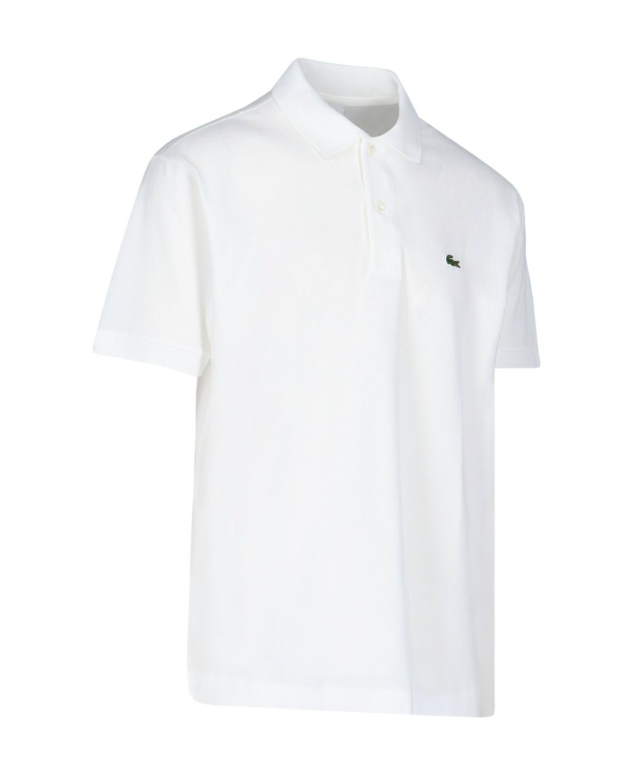 Lacoste Slim Fit Core Polo In White