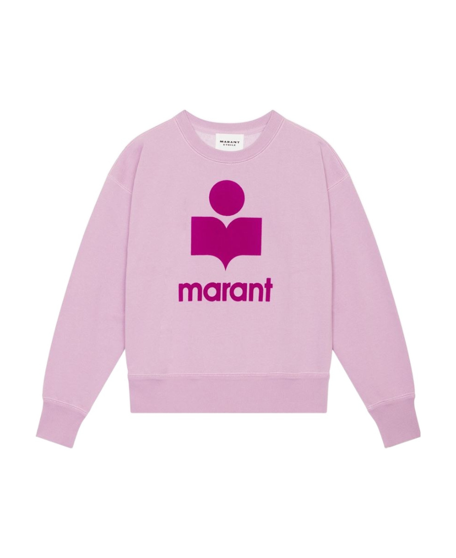 Isabel Marant Étoile Marant Etoile Women Millyny Cotton Sweatshirt In Purple