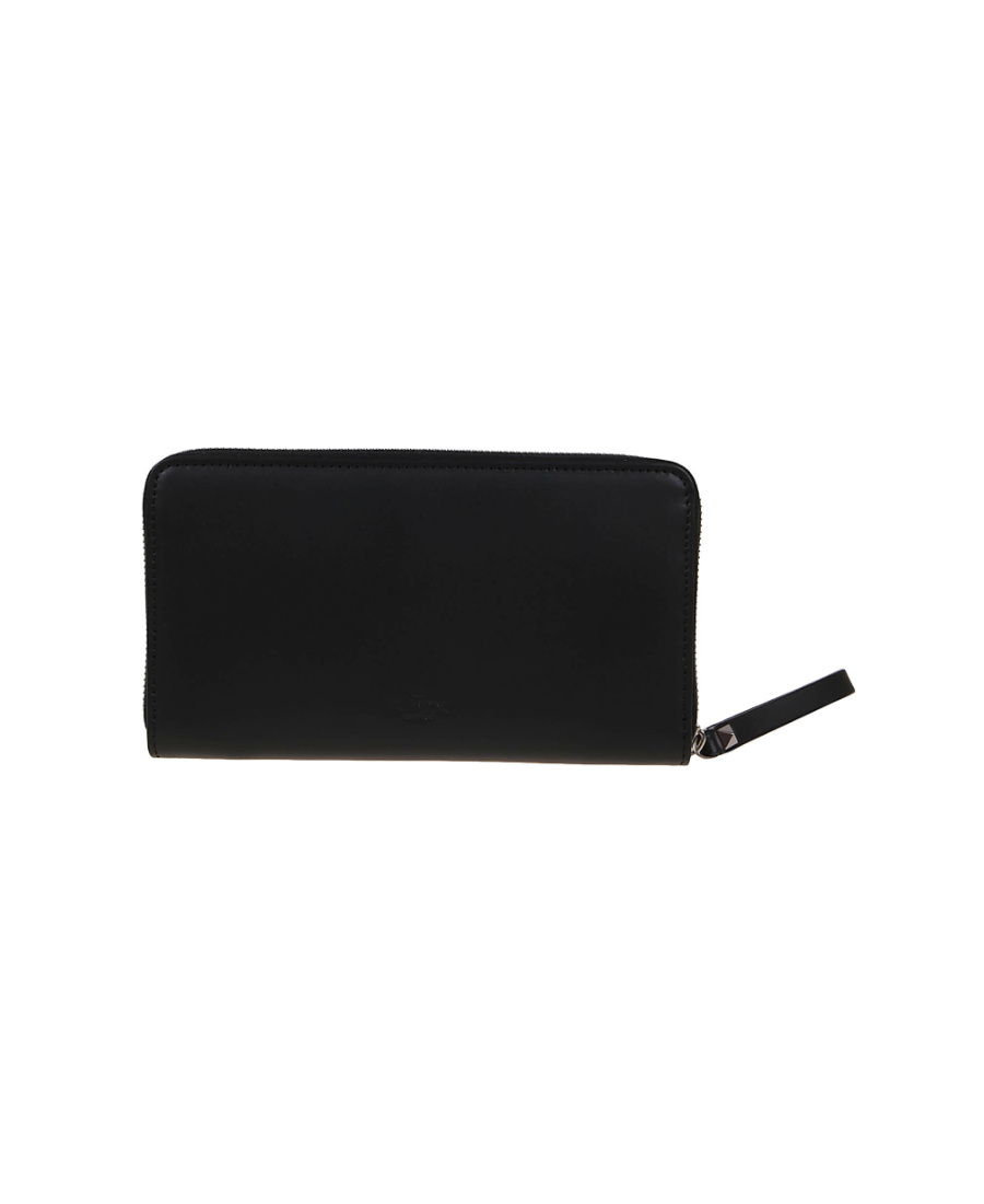 VALENTINO GARAVANI LOGO-PRINT ZIP-AROUND WALLET