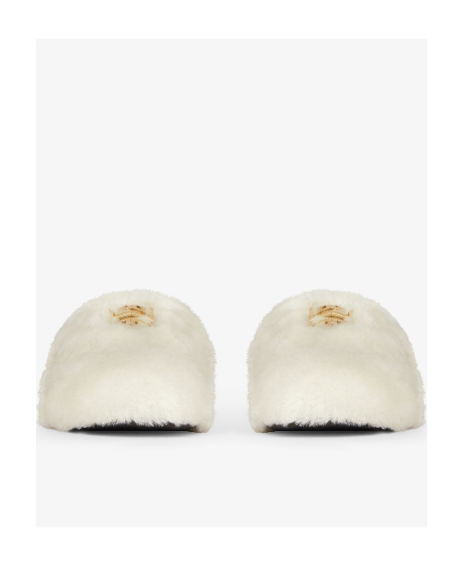 Givenchy Logo Muller Shoes In White