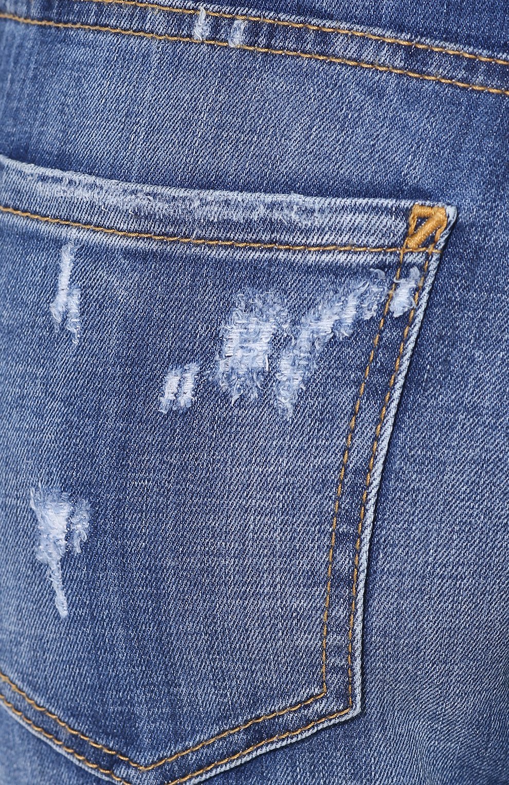 Dsquared2 Logo Details Jeans In Blue