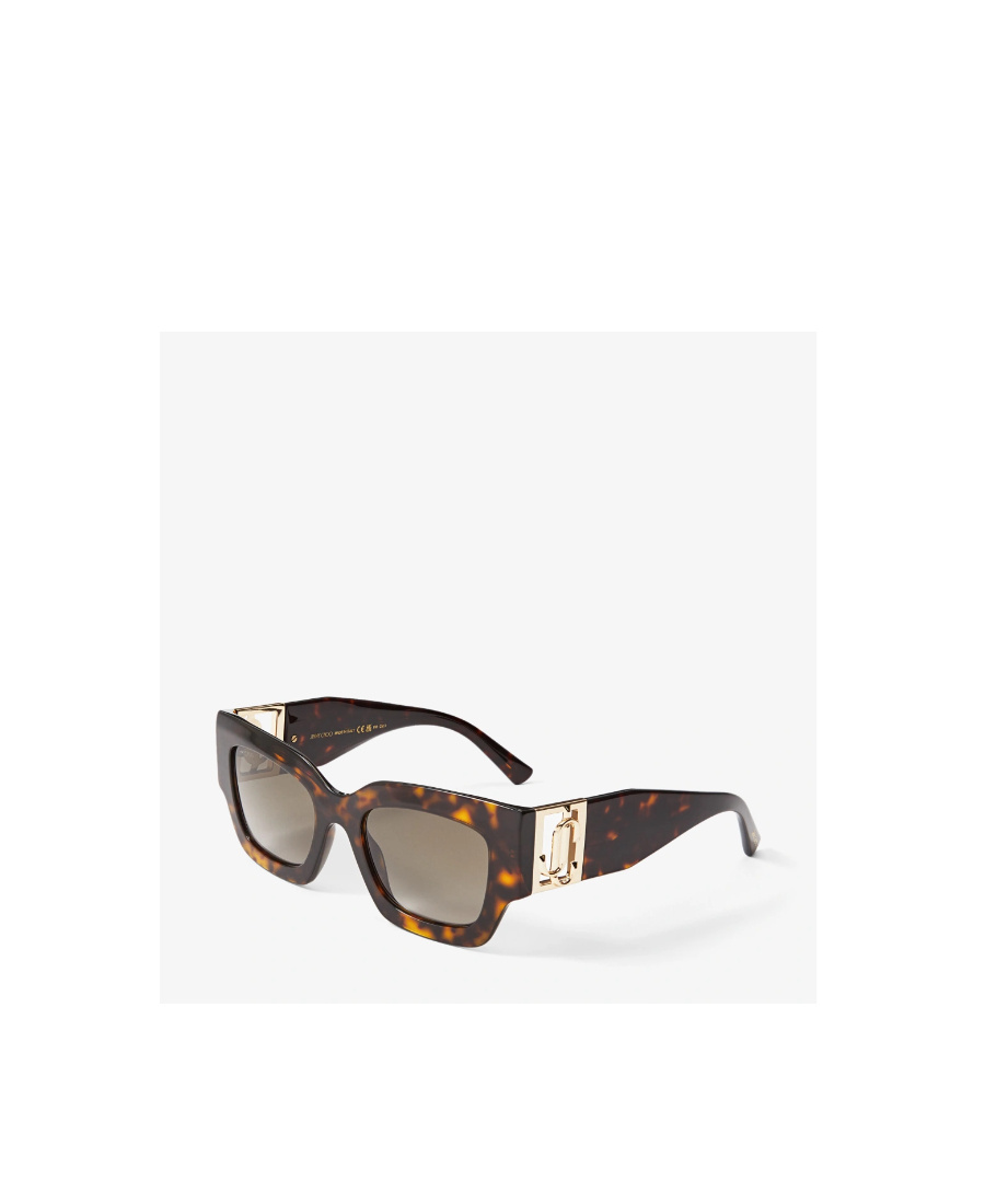 Jimmy Choo Nena Sunglasses In Gray