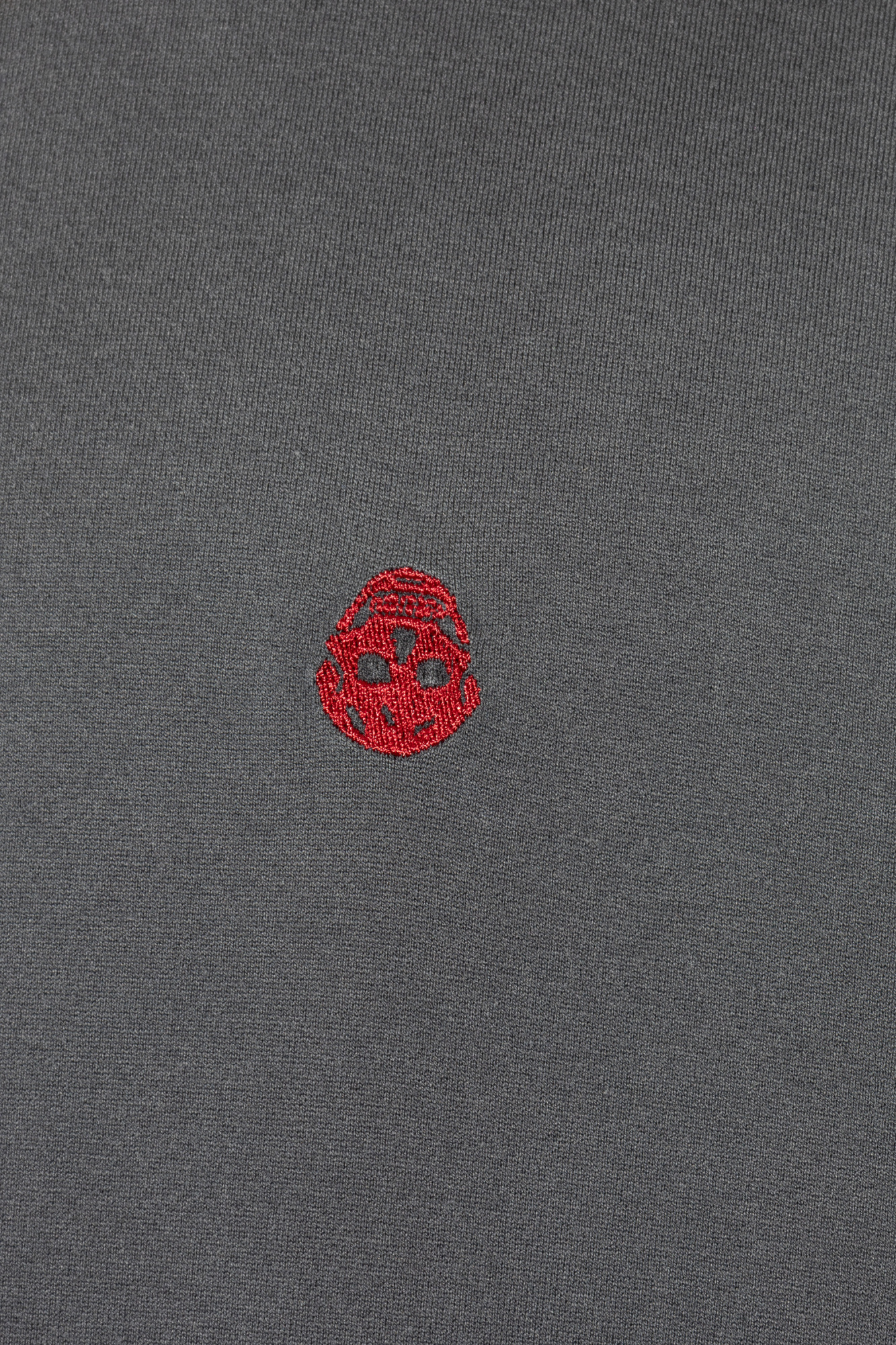Alexander Mcqueen Skull-detailed Short-sleeved T-shirt In Black
