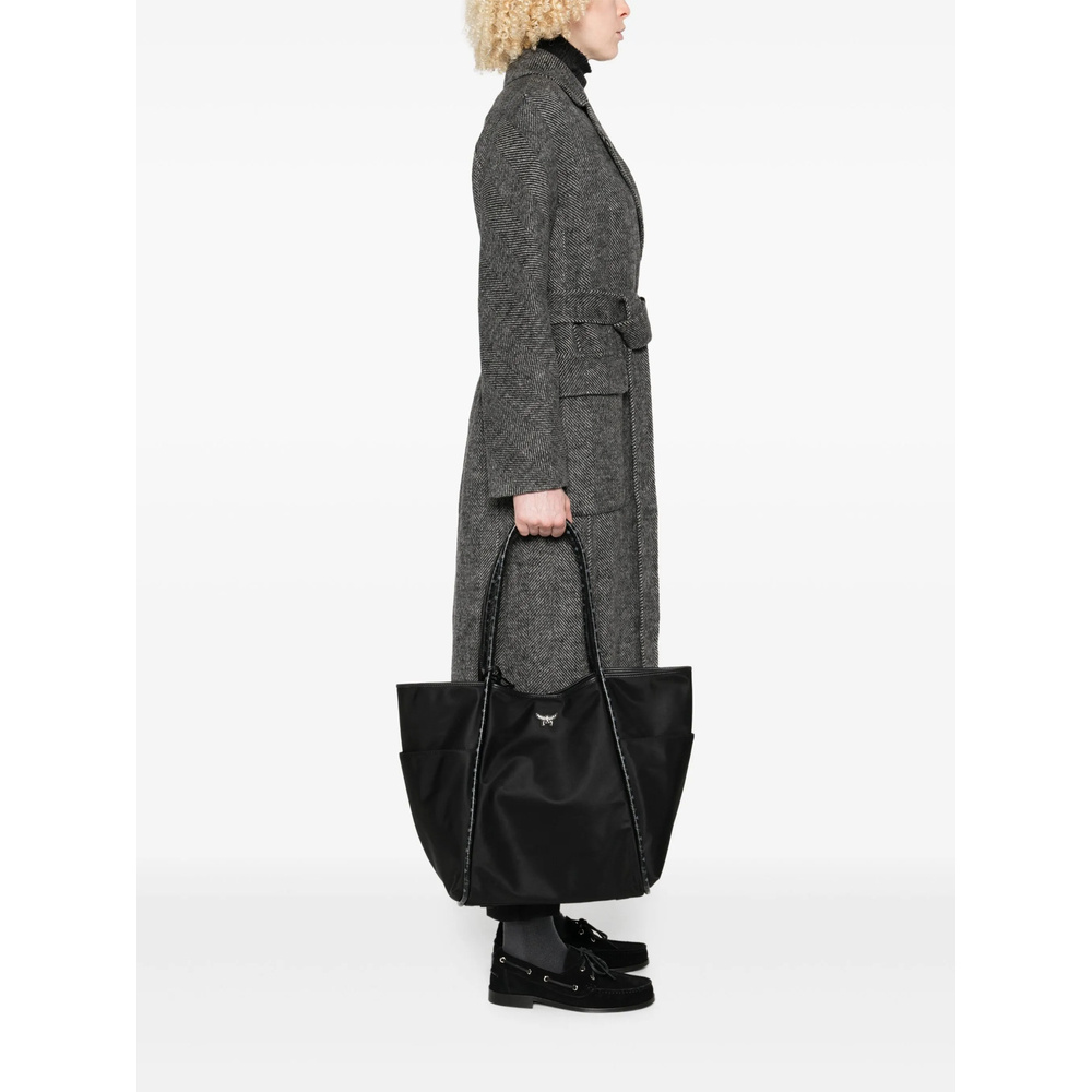 Mcm Aren Tote Bag In Black