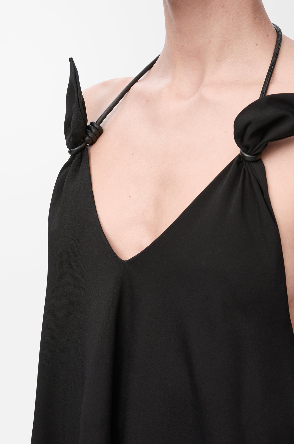 Loewe Flamenco Dresses Black In Black