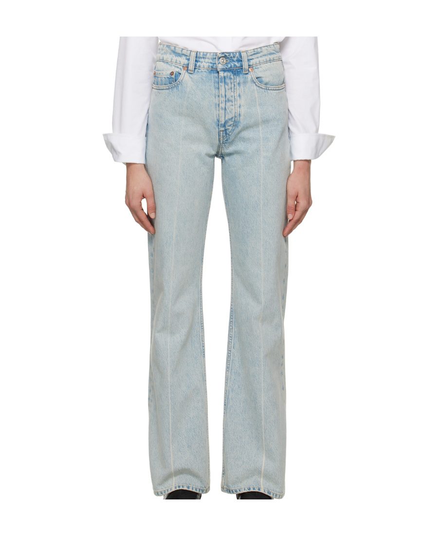 Our Legacy Boot Cut Jeans Pants In Gray