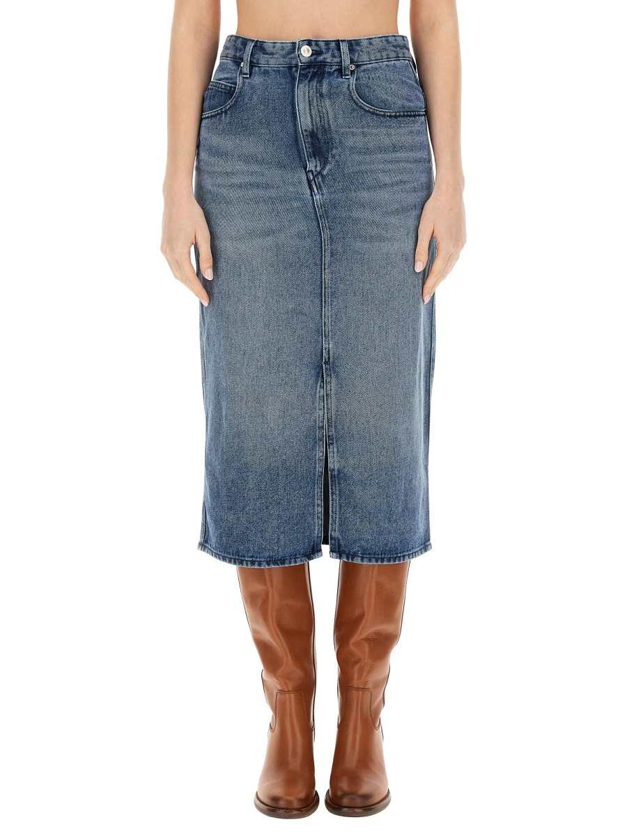 Isabel Marant Midi-length Tilaur In Blue