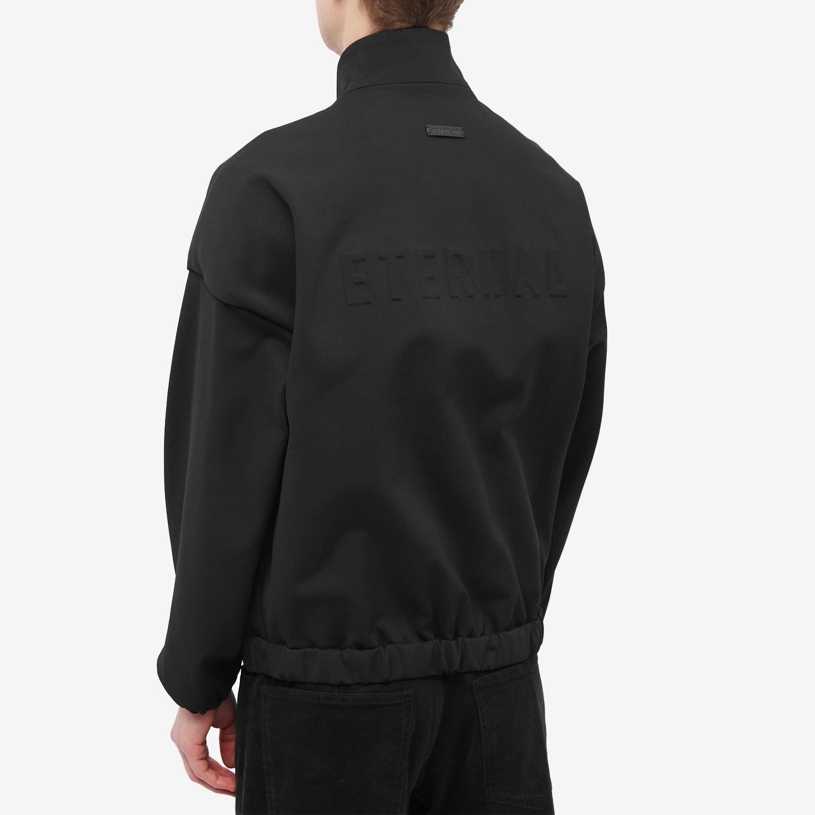 Fear Of God Eternal Zip-up Track Jacket In Black