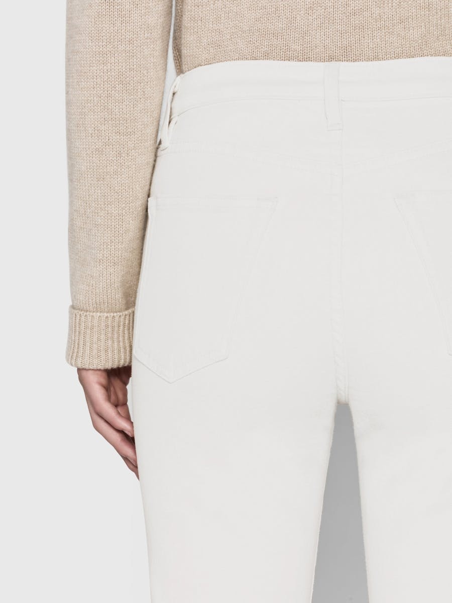 Frame Multi-pocket Jeans In White