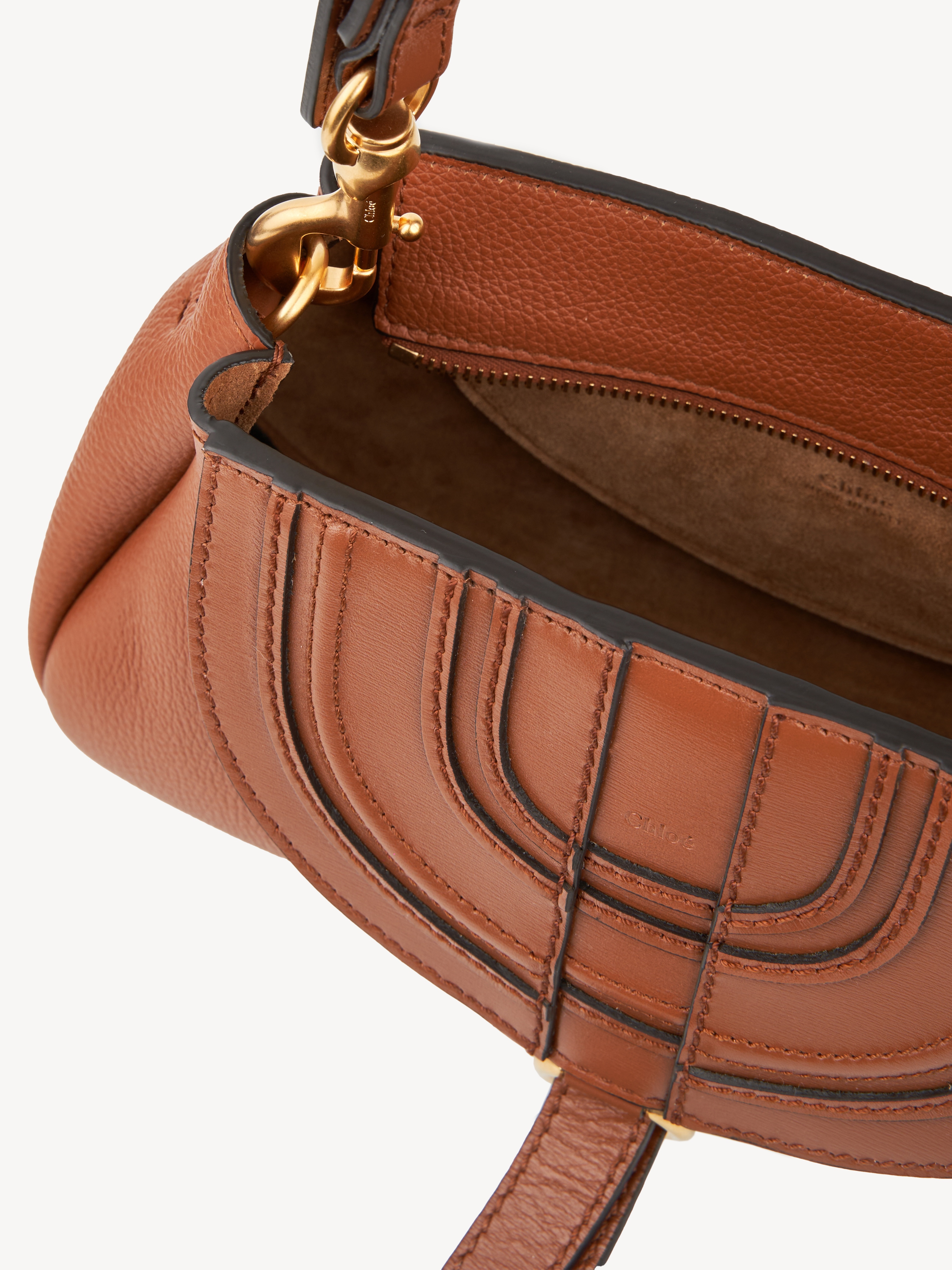 Chloé Chloe' S Le Marcie Mini Bag In Brown