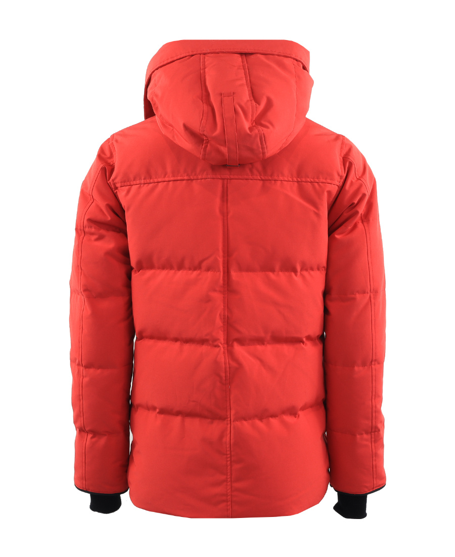 Canada Goose Hooded Parker Down Jacket In Red