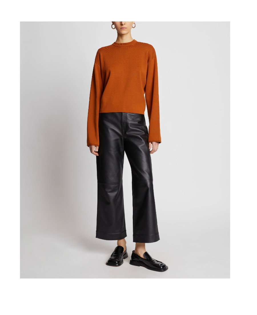 PROENZA SCHOULER LONG-SLEEVED SWEATER WITH TWISTED BACK 