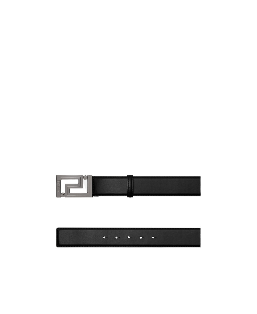 Versace Greca Leather Belt