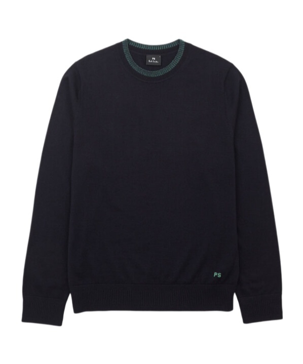 Ps By Paul Smith Ps Paul Smith Wool Crewneck Sweater In Black