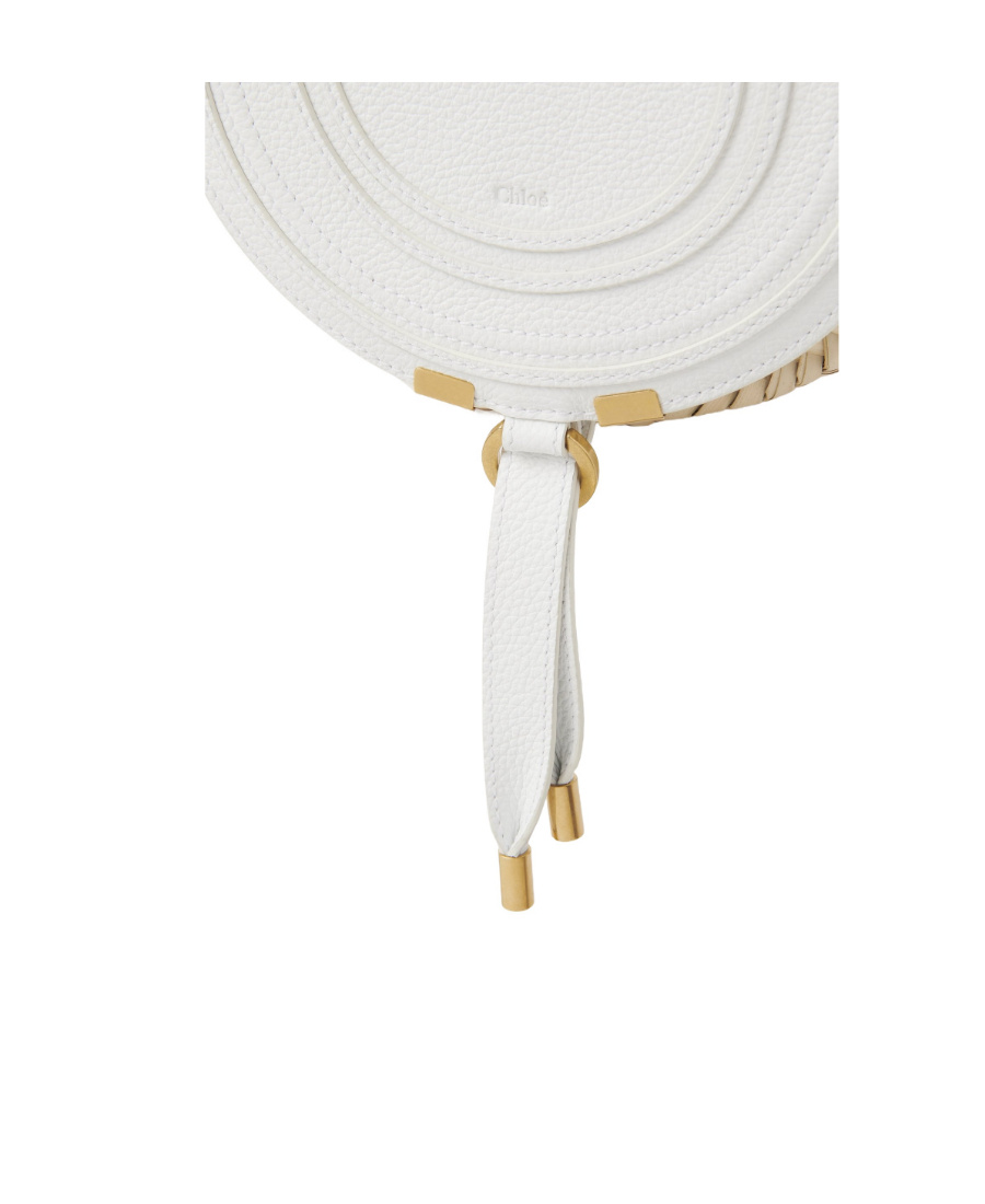 Chloé Marcie Satchel Bag In White