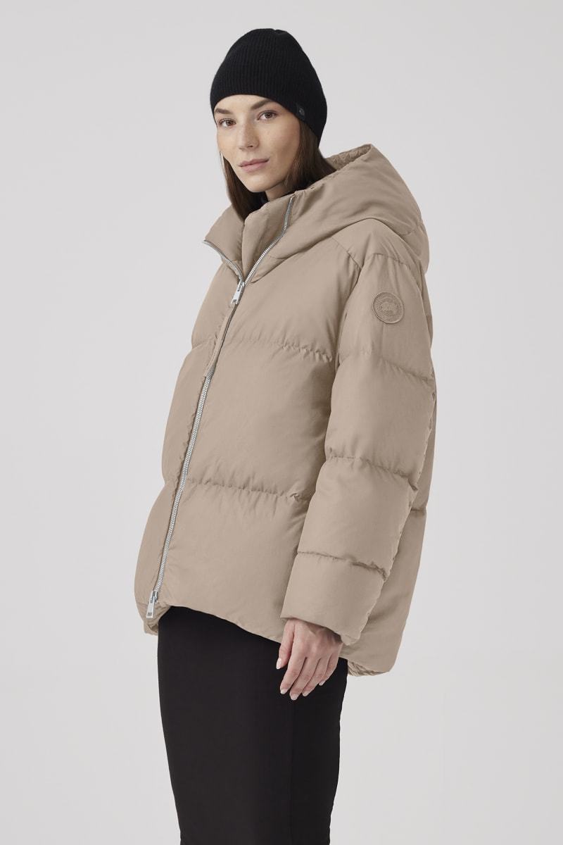 CANADA GOOSE CANADA GOOSE LOGO PATCH ZIP-UP JACKET