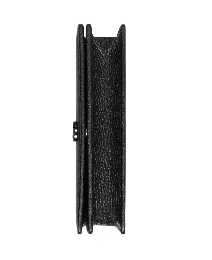 Gucci Logo-plaque Shoulder Bag In Black