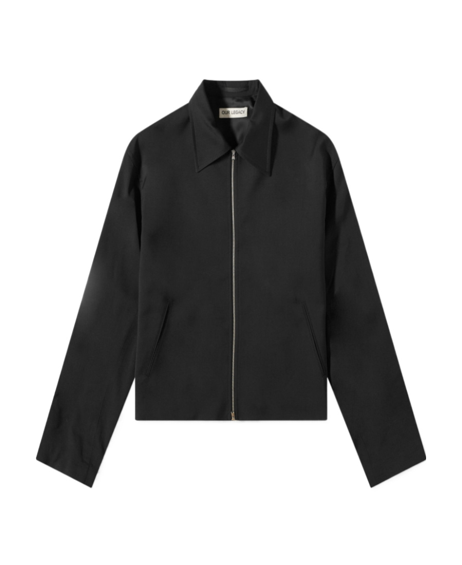 Our Legacy Jacket With Collar In Black