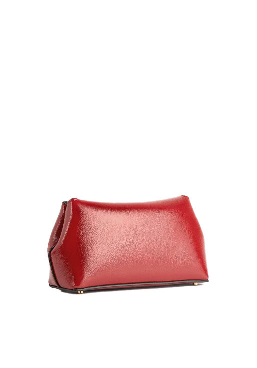 Totême T-lock Clutch Bag In Red