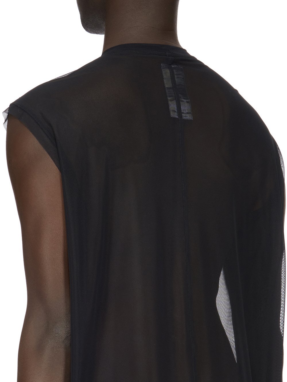 Rick Owens X Champion Tarp T Logo-embroidered Tank Top In Black