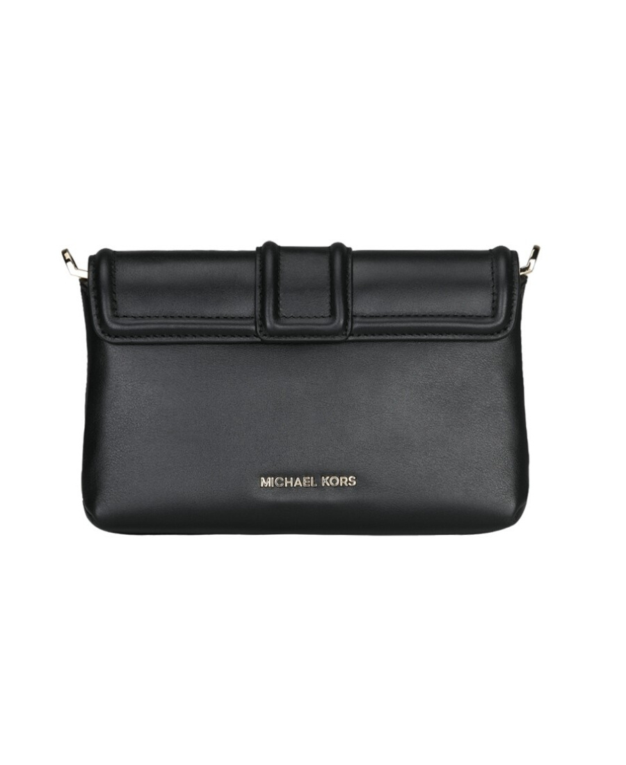 Michael Kors Black Cross Shoulder Bag In Black
