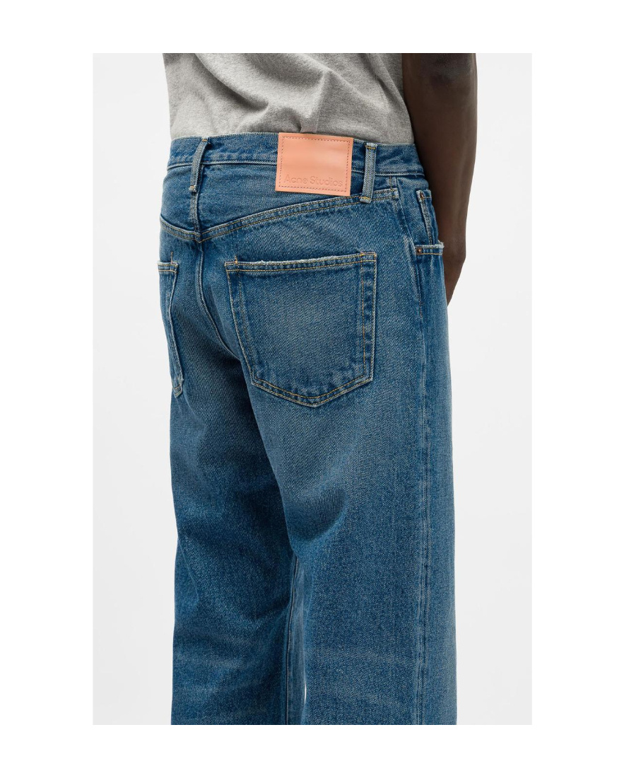 Acne Studios Straight-leg Jeans In Blue