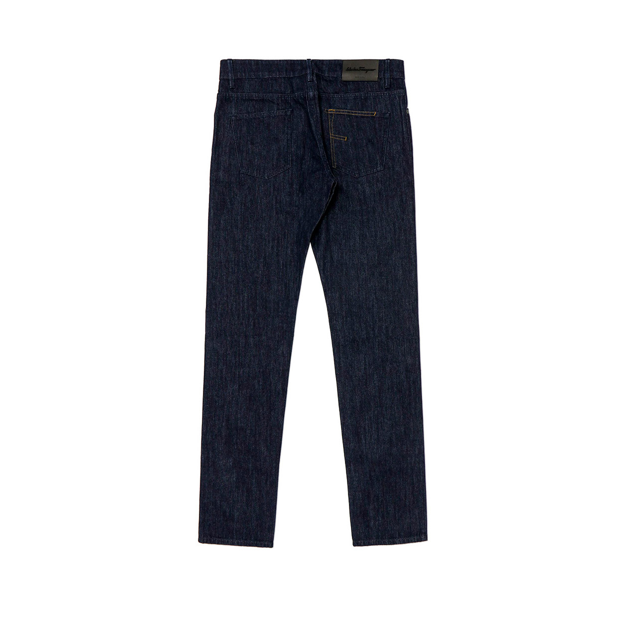 Ferragamo Salvatore  Men's Dark Blue Casual Jeans 14-2291-605349 In Black