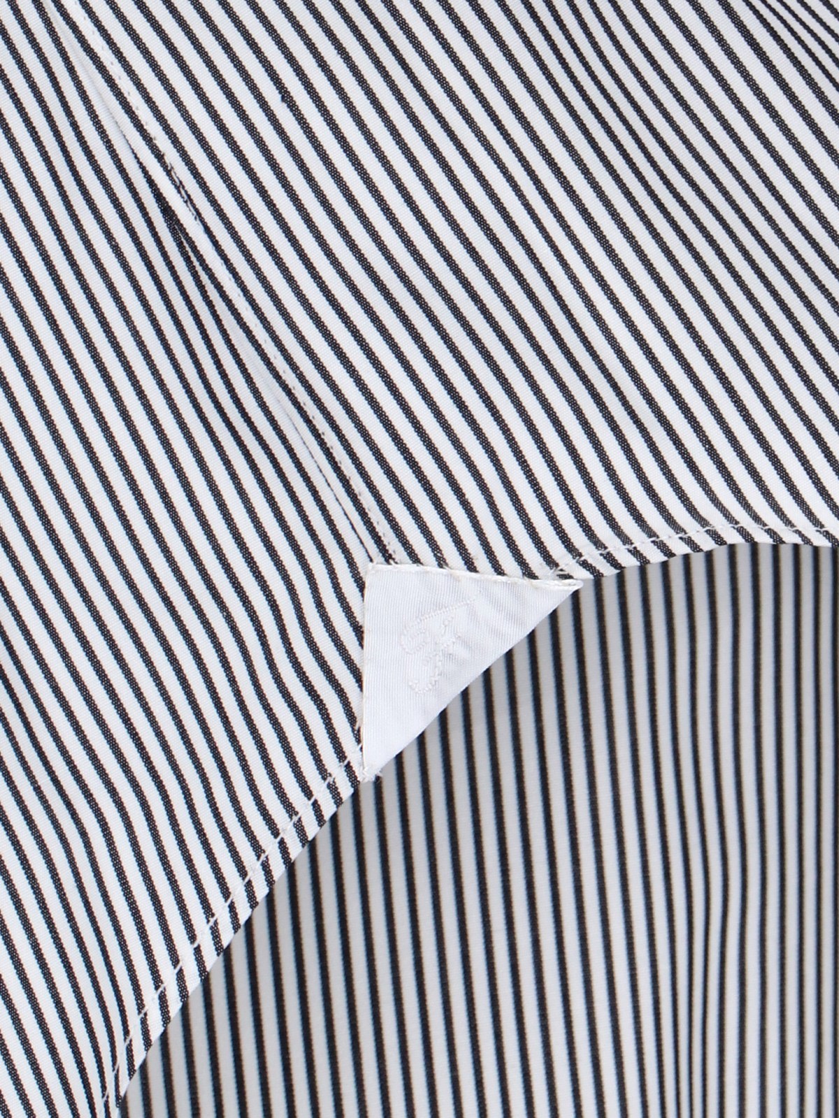 Shop Finamore 1925 Napoli Finamore 1925 Striped Dress Shirt In Gray