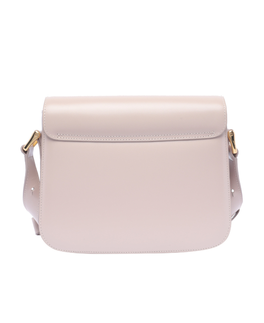 Apc A.p.c. Grace Foldover Shoulder Bag In Pink