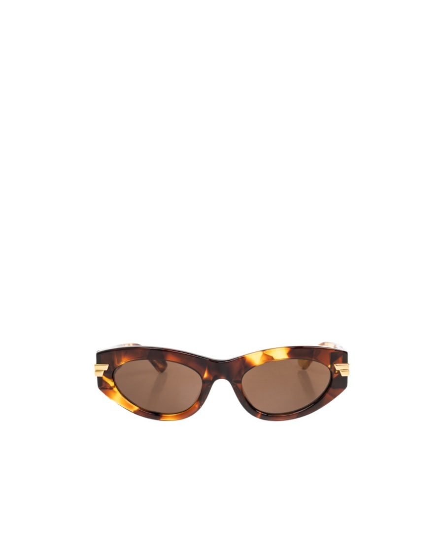 Bottega Veneta Havana Havana Brown Acetate Sunglasses