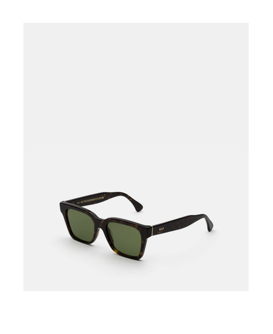 Retrosuperfuture Geometric Frame Sunglasses In Black