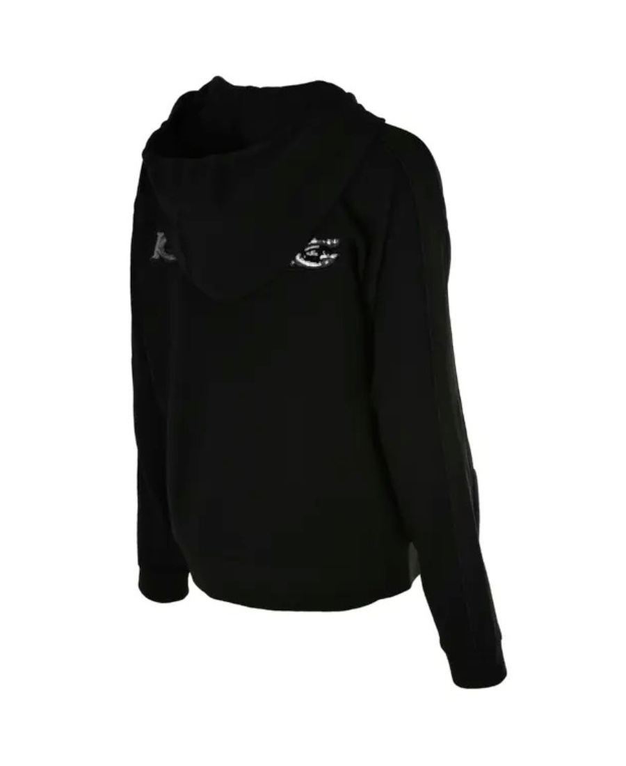 Iceberg Zipper Sports Jacket In Black